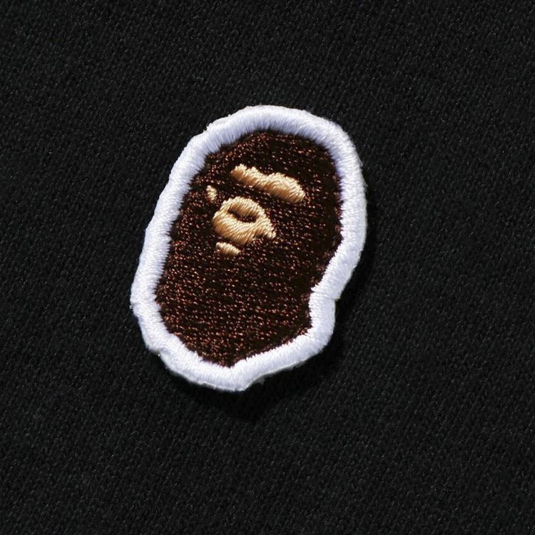 BAPE Ape Head One Point Tee Black