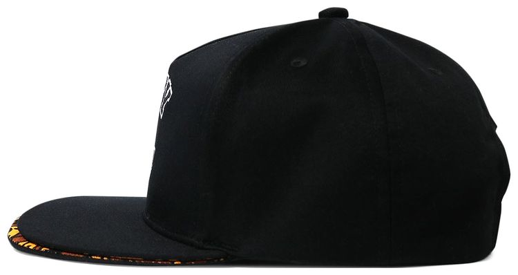 BAPE Double Visor Milo Snap Back Cap Black