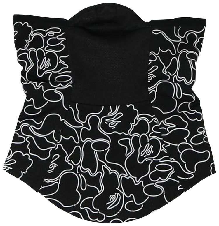 BAPE ABC Neon Camo Sports Mask Black
