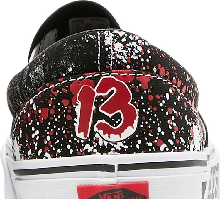 House of Terror x Classic Slip On Friday The 13th