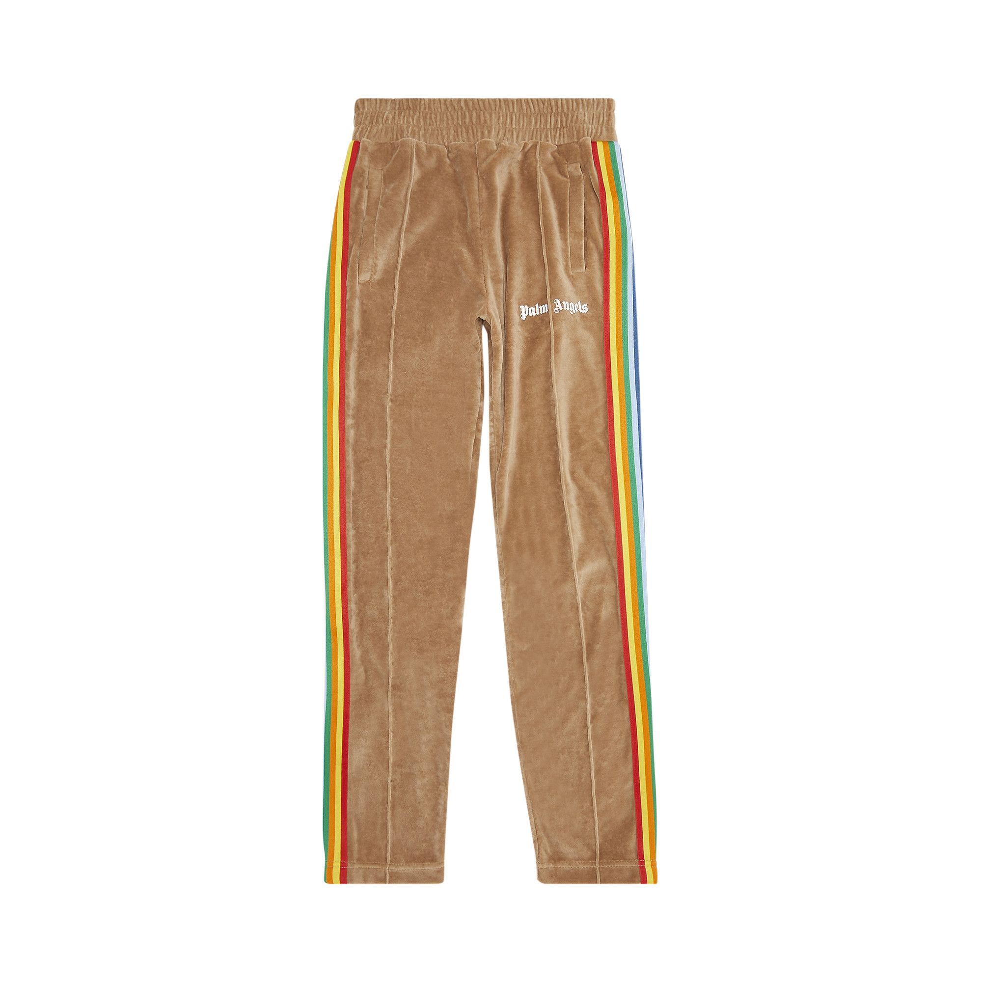 Buy Palm Angels PA Rainbow Chenille Track Pant Brown PMCA007F21FAB0106001 GOAT UK