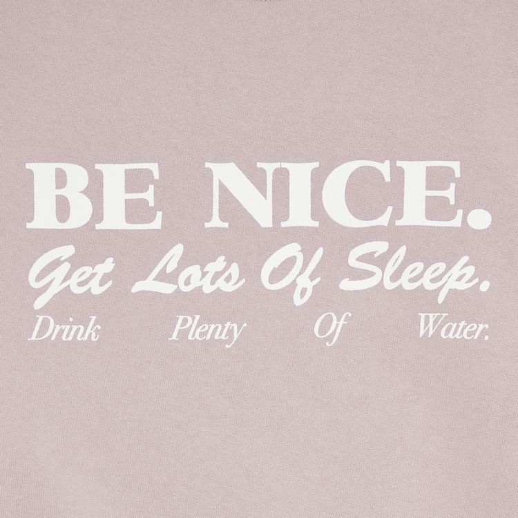 Sporty  Rich Be Nice Crewneck Fondant