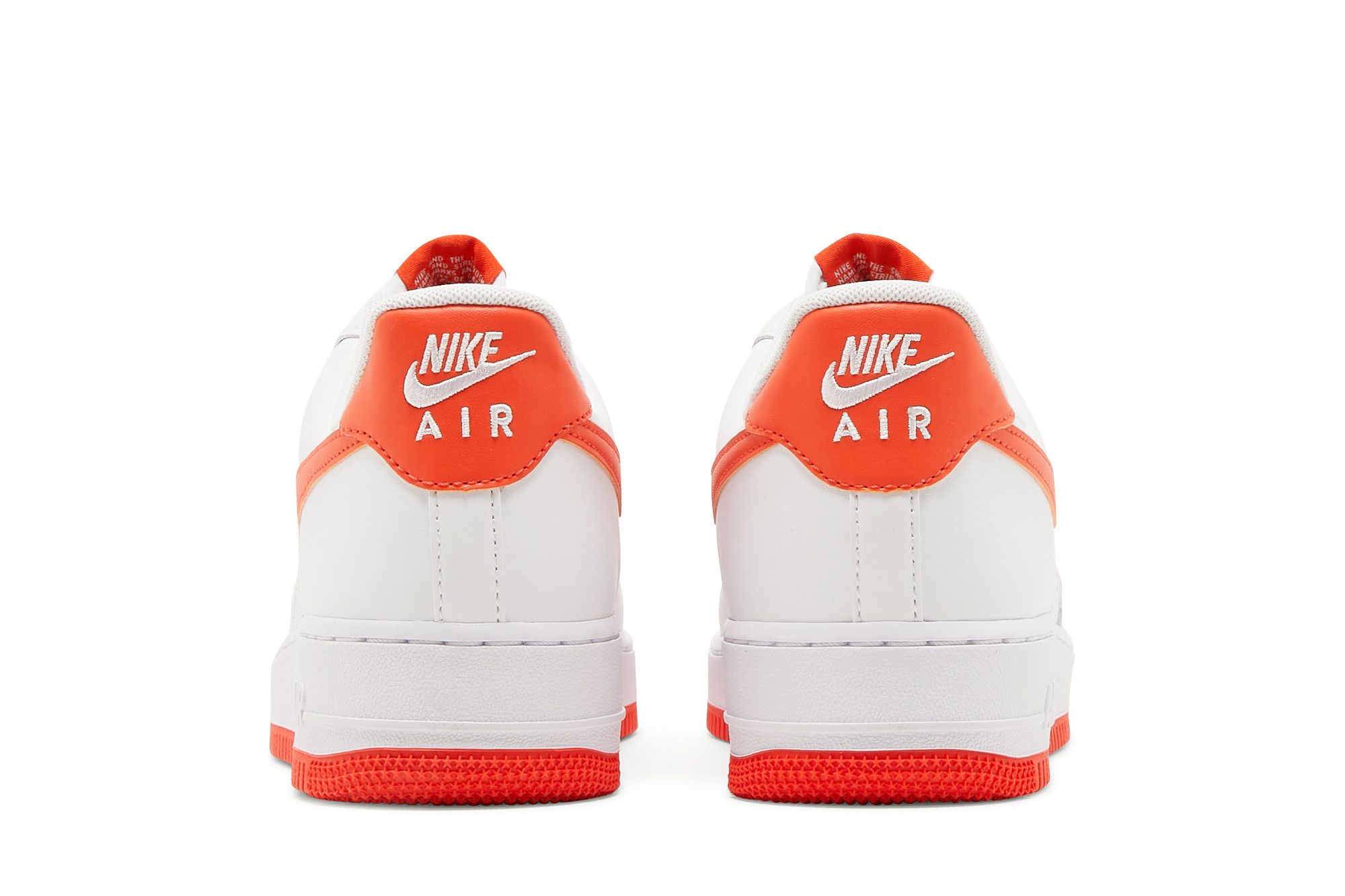 Buy Nike Air Force 1 '07 'White Team Orange' - DC2911 101 | GOAT
