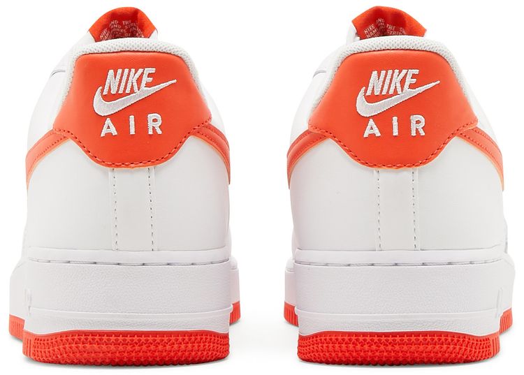 Nike Air Force 1 07 White Team Orange