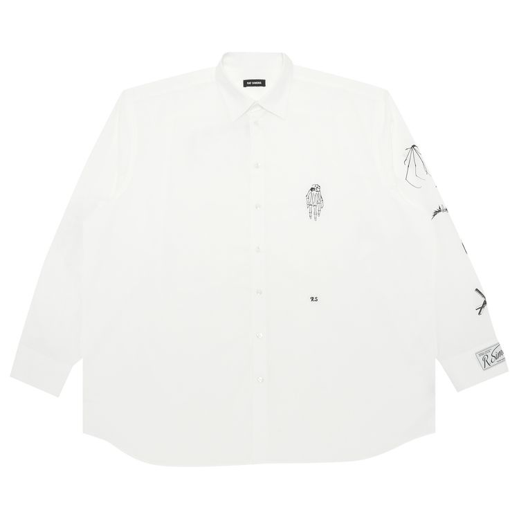 Raf Simons Gothic Big Fit Shirt White