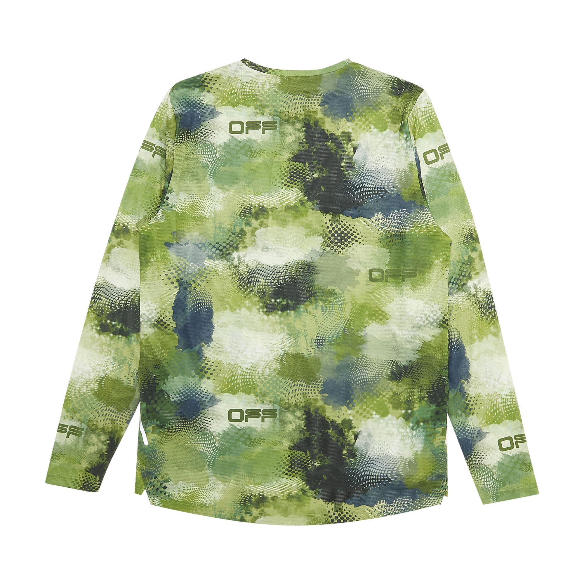 Off white long sleeve camo online