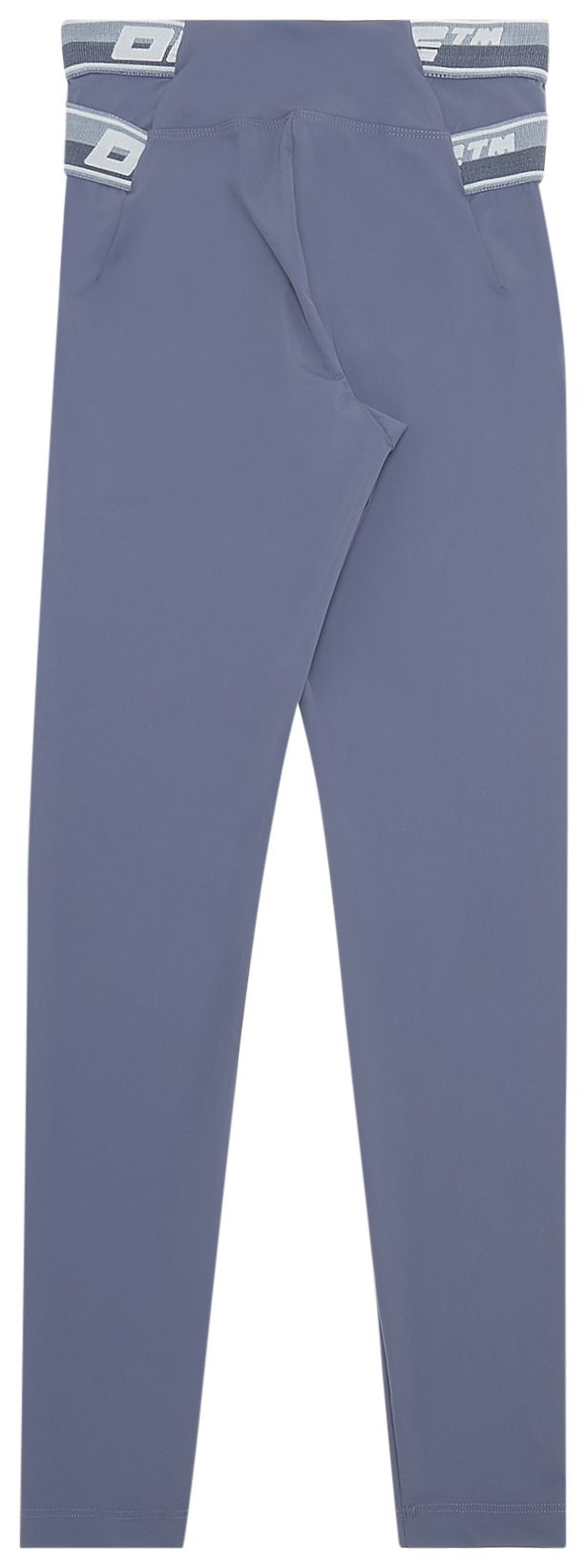 Off White Athletic Logo Band Leggings Medium Grey