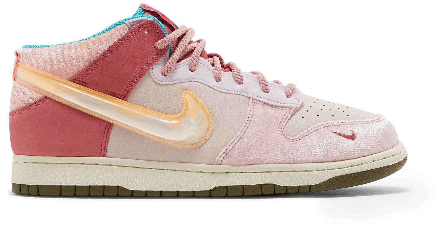 Buy Social Status x Dunk Mid 'Strawberry Milk' DJ1173 600 GOAT