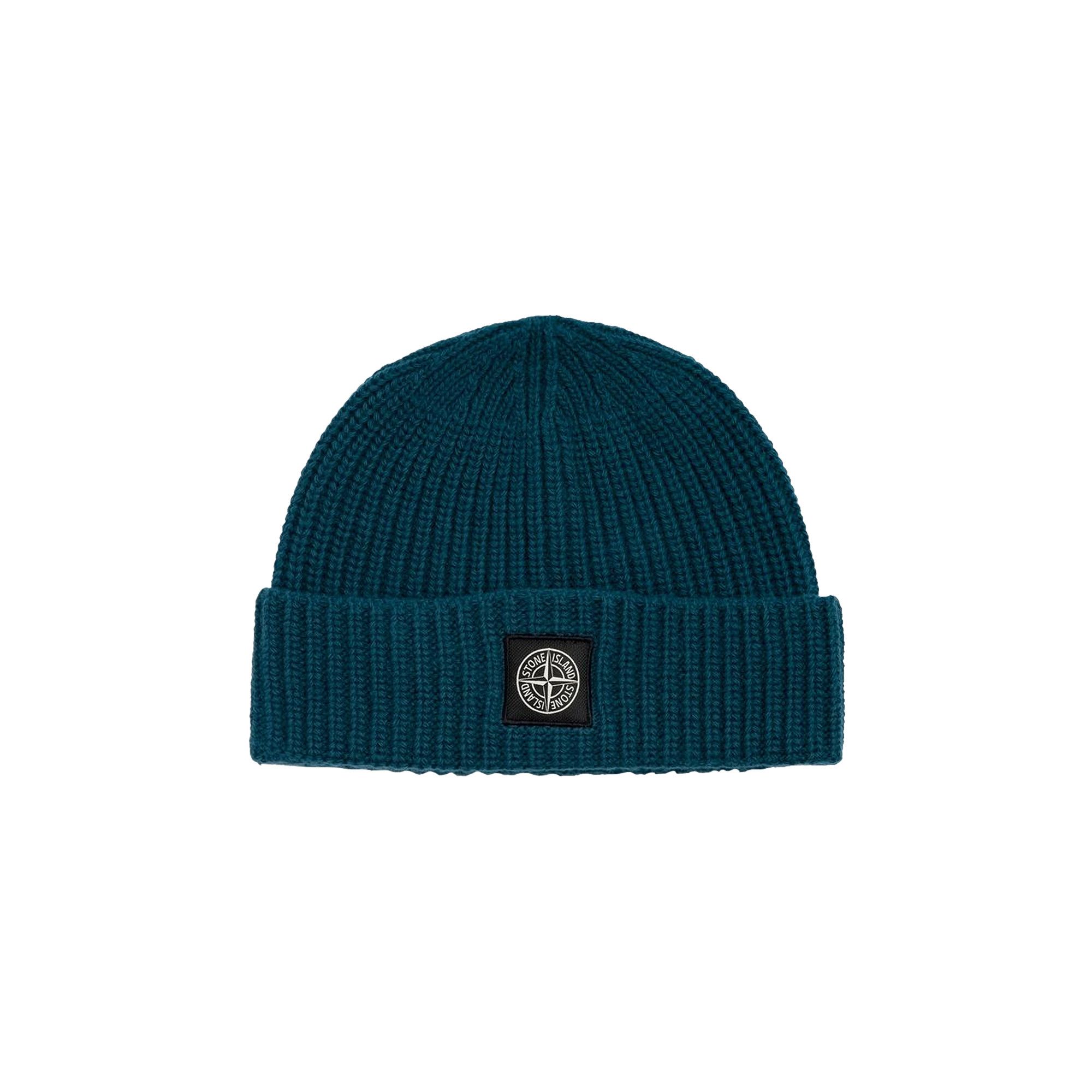 Stone Island Patch Logo Beanie 'Cobalt 