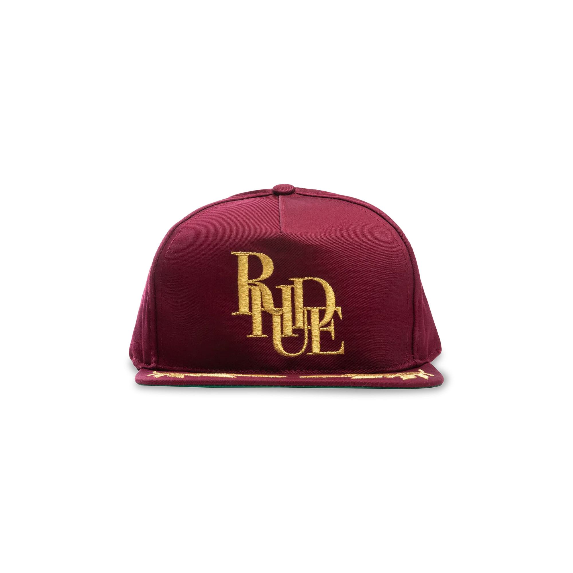 Buy Rhude Podium Hat 'Maroon' - FW21HA070421270127 | GOAT