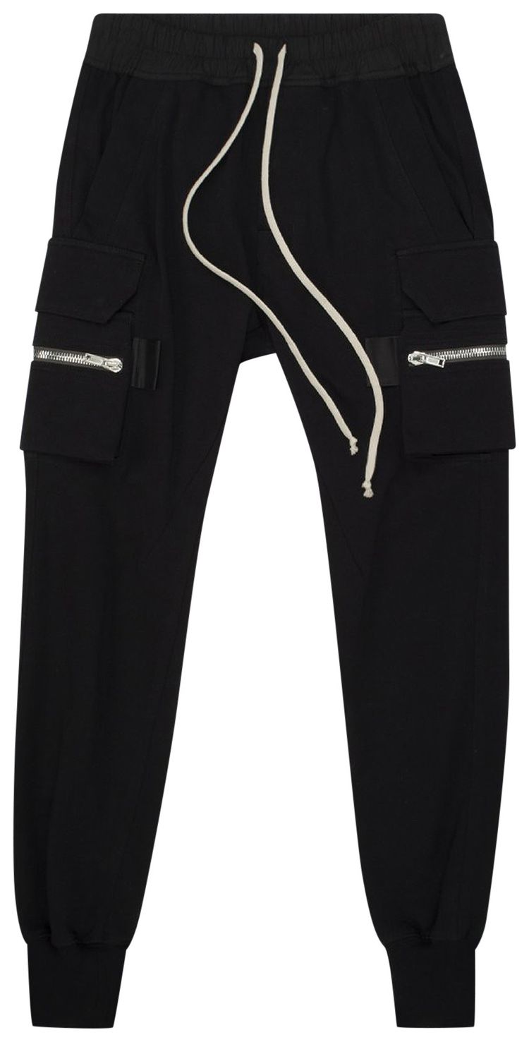 Rick Owens Mastodon Cargo Pants Black