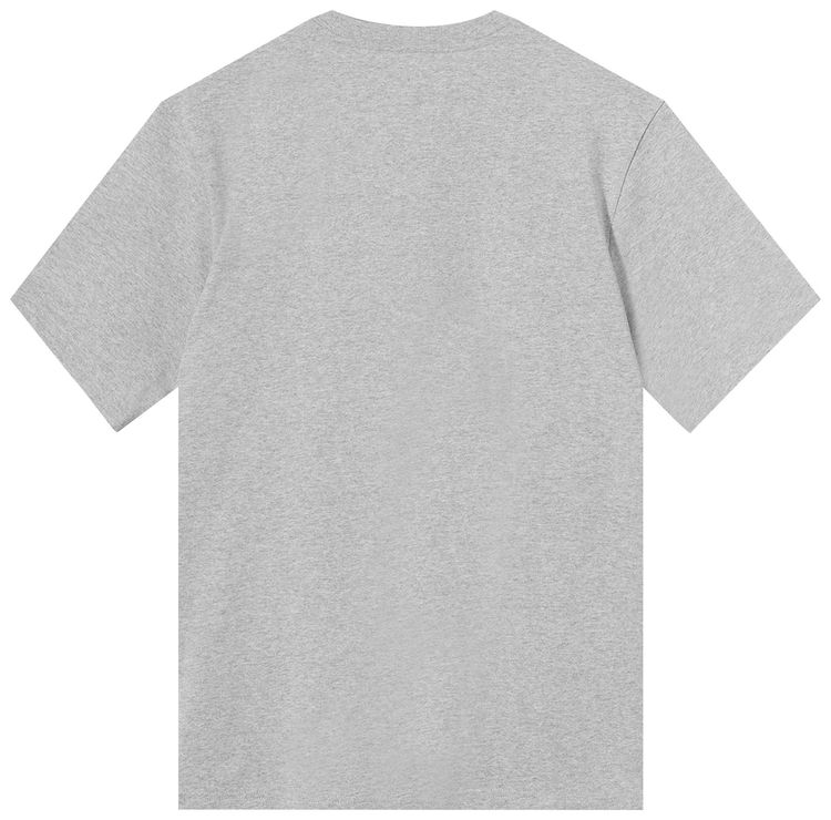 Stussy Stock Logo Tee Grey Heather