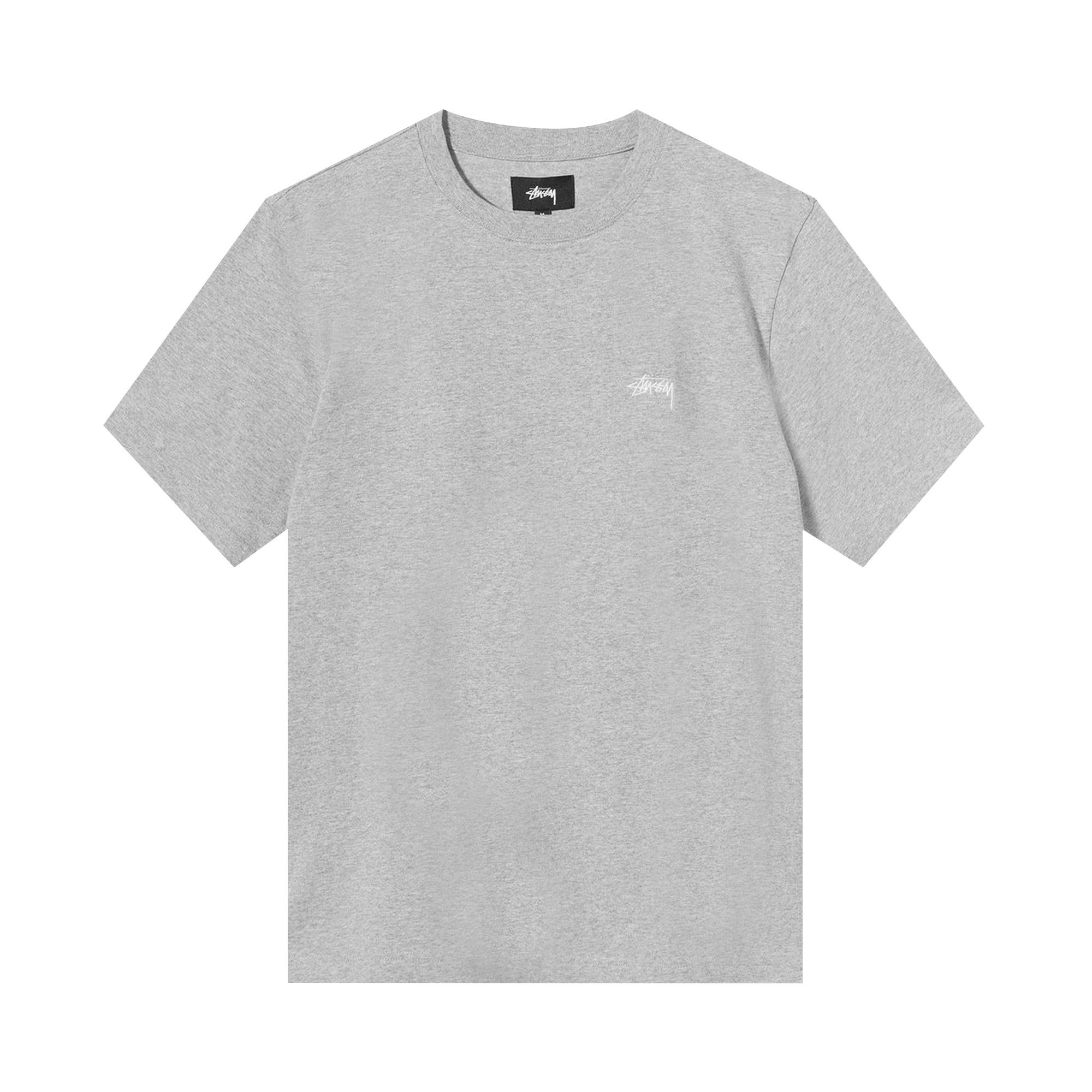 【archive】Stussy Stock-Logo T-shirt Buy Stussy Stock Logo Tee 'Grey Heather' - 1140241 GREY | GOAT