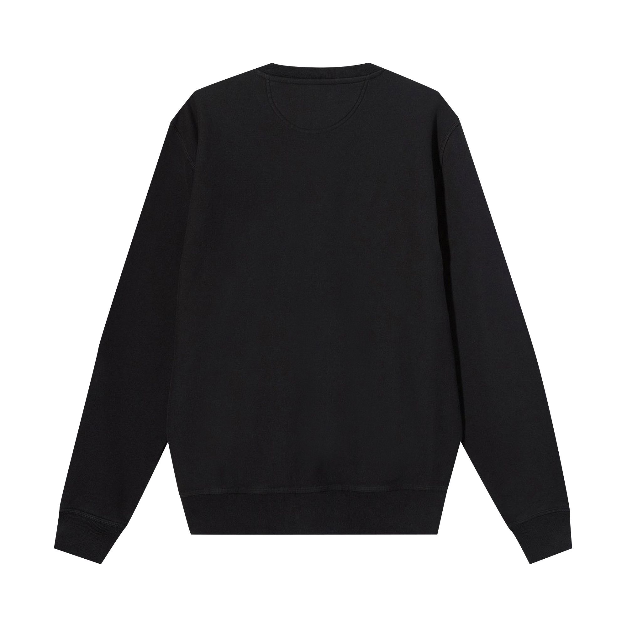 Buy Stussy Stock Logo Crew 'Black' - 118416 BLAC | GOAT