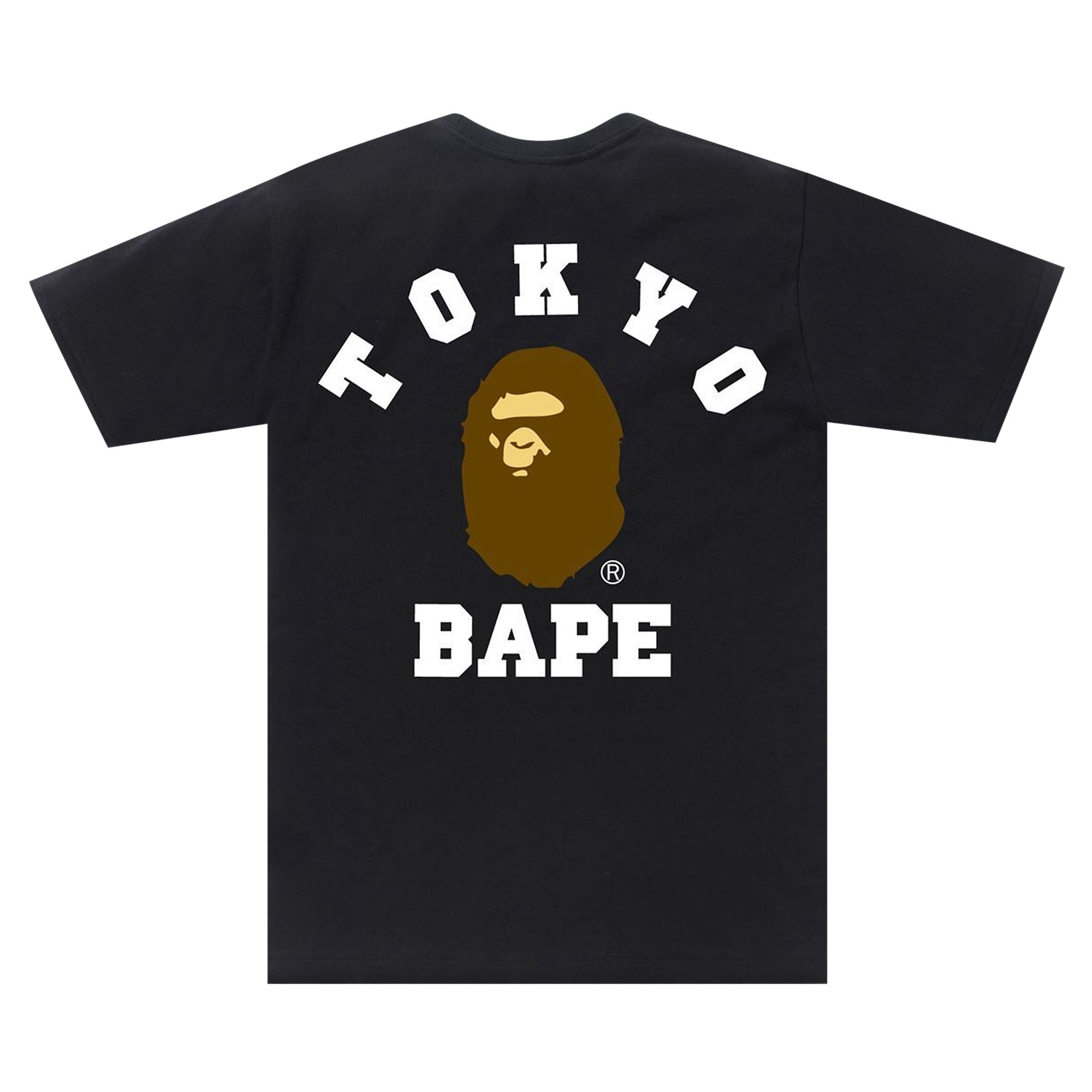 Buy BAPE Tokyo College City Tee 'Black' - 1G22 110 053 BLACK