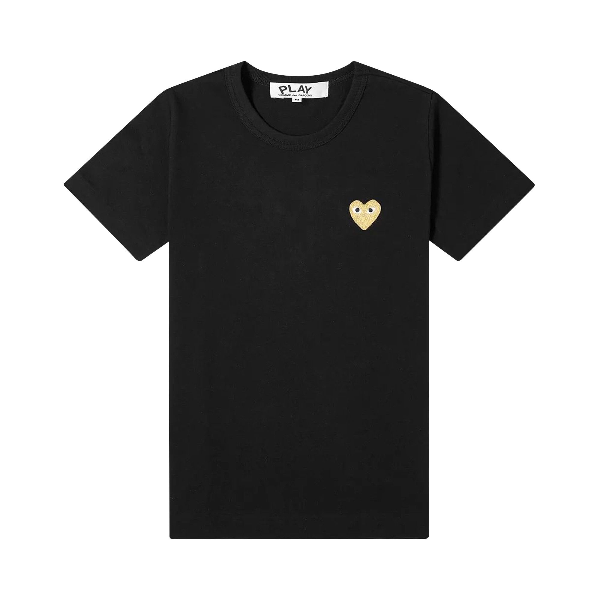 T shirt comme best sale des garcons coeur jaune