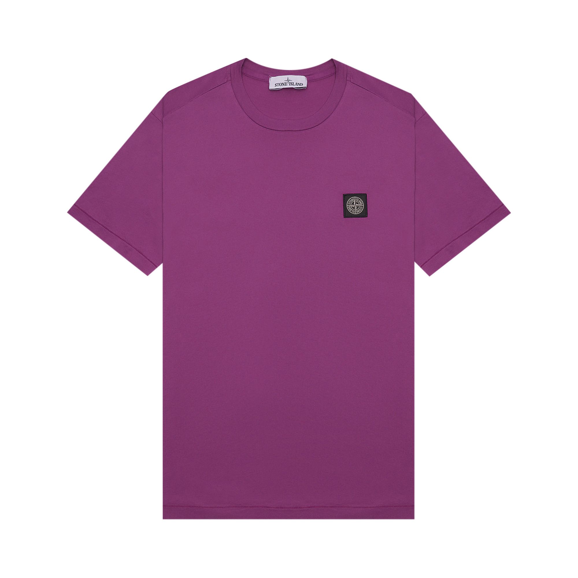 Stone island t shirt purple shop