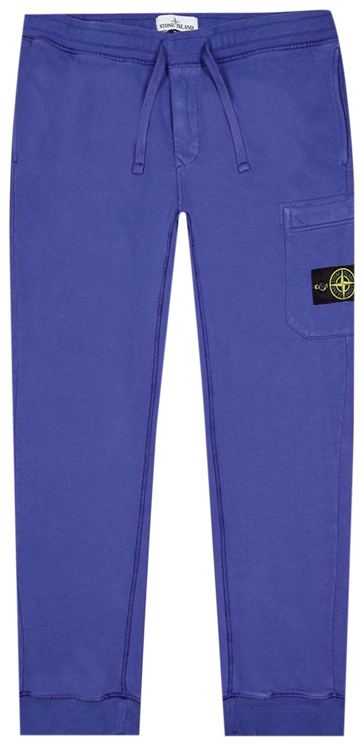 Stone Island Fleece Pants Periwinkle
