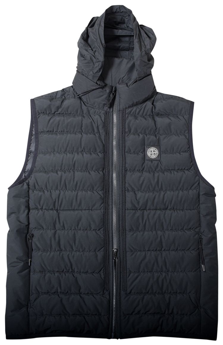Stone Island Sleeveless Realdown Jacket Black