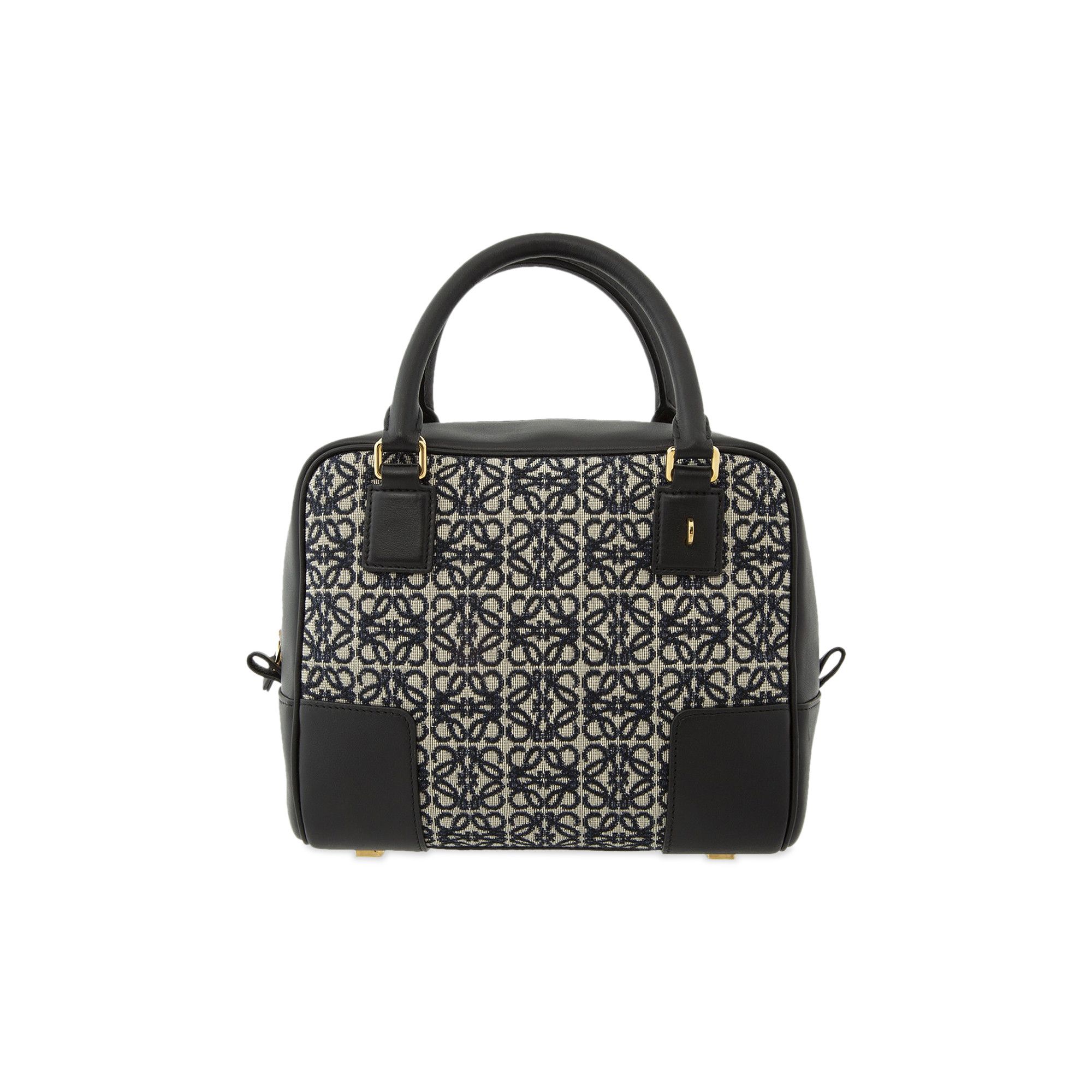 Buy Loewe Amazona 19 Square Bag 'Navy/Black' - A039N10X02
