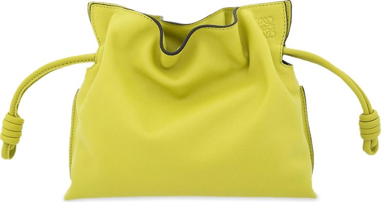 Loewe Flamenco Clutch Mini Bag 'Lime/Yellow'