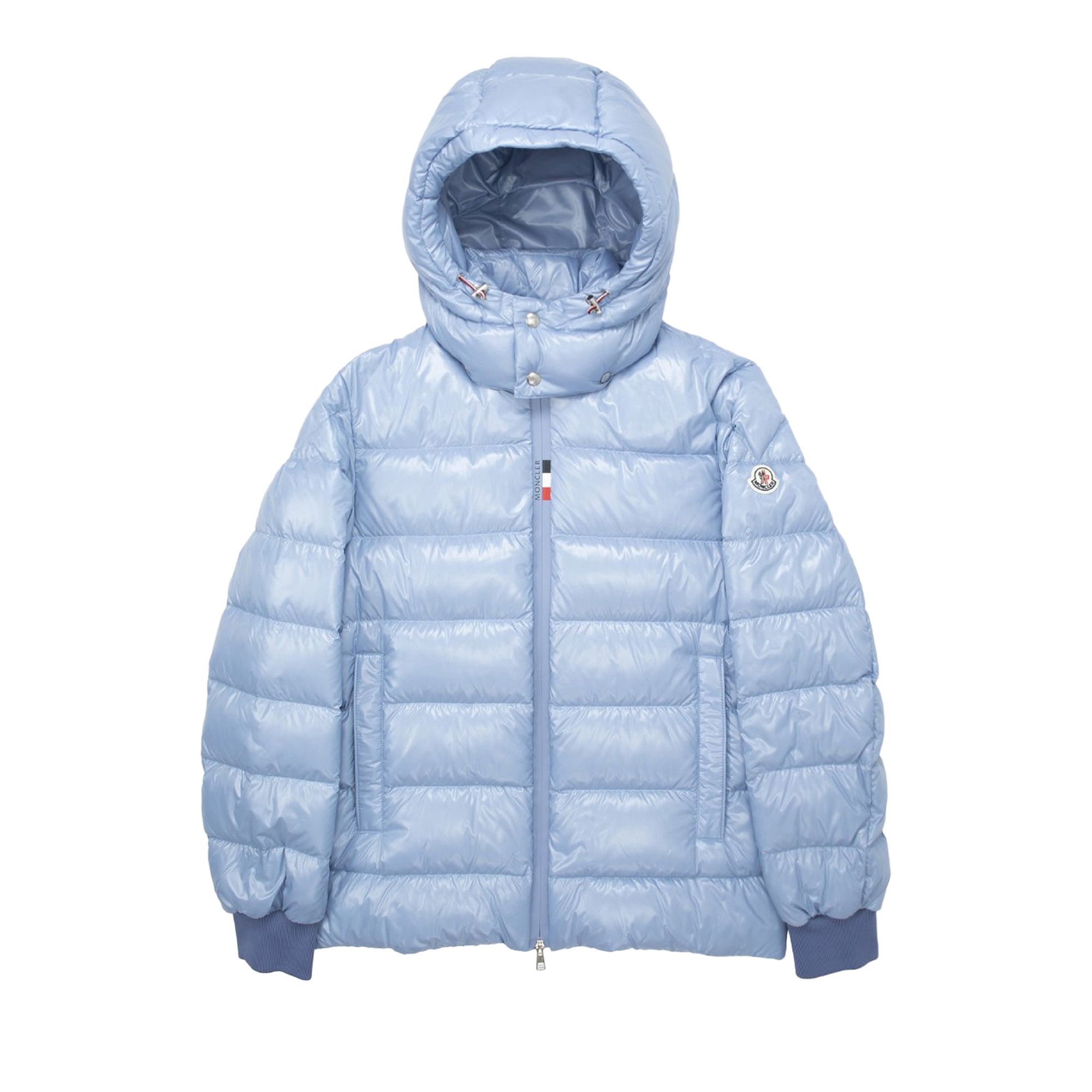 Blue moncler bubble jacket sales