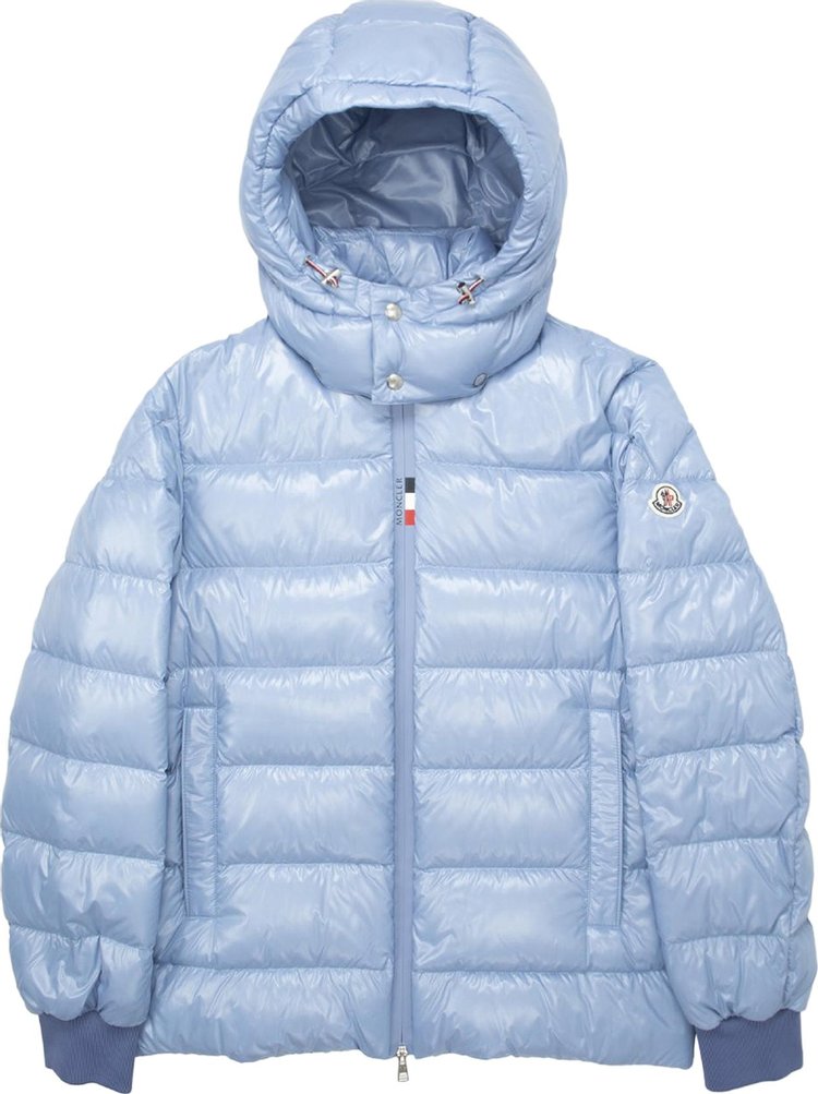 Moncler Cuvellier Shiny Puffer Jacket 'Blue'