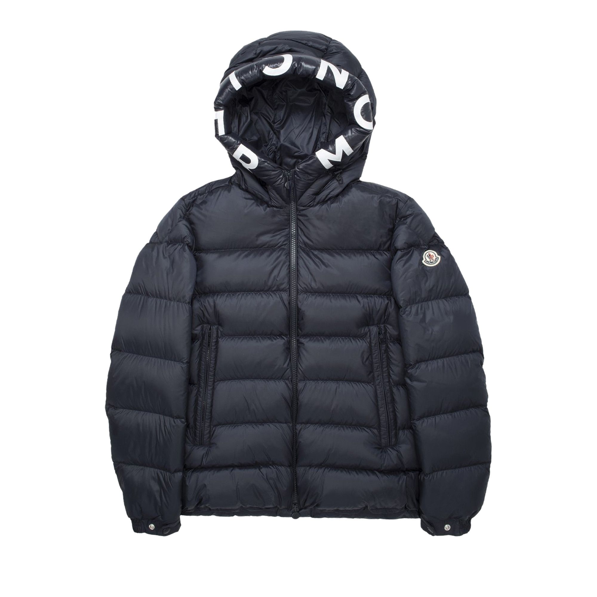 激安通販 Buy Moncler 09 1A000 - 'Navy' Jacket Puffer Zip Full Salzman ジャケット・アウター