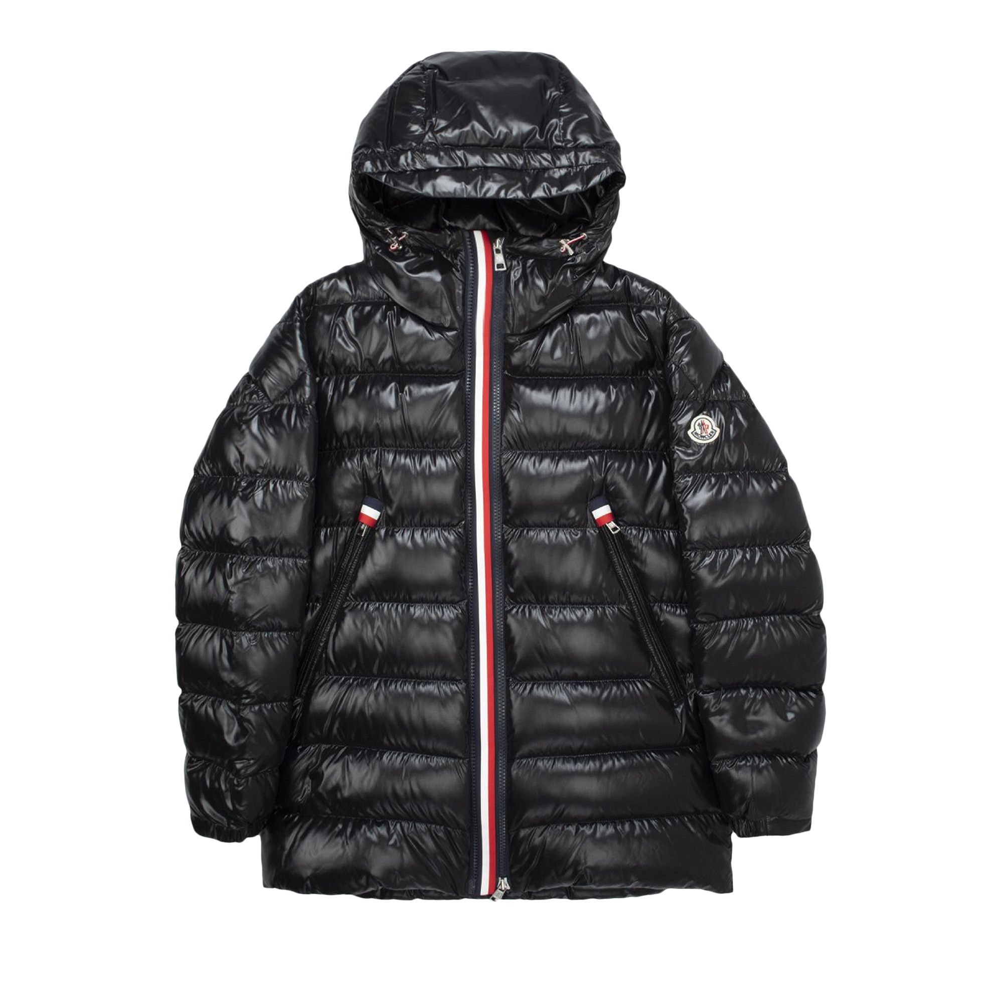 Moncler shiny puffer coat on sale