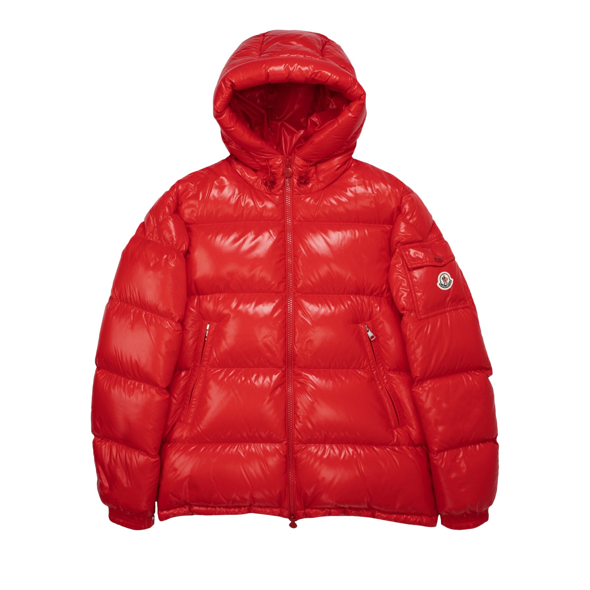 Buy Moncler Ecrins Shiny Puffer Jacket 'Red' - 1A001 68 68950 455 