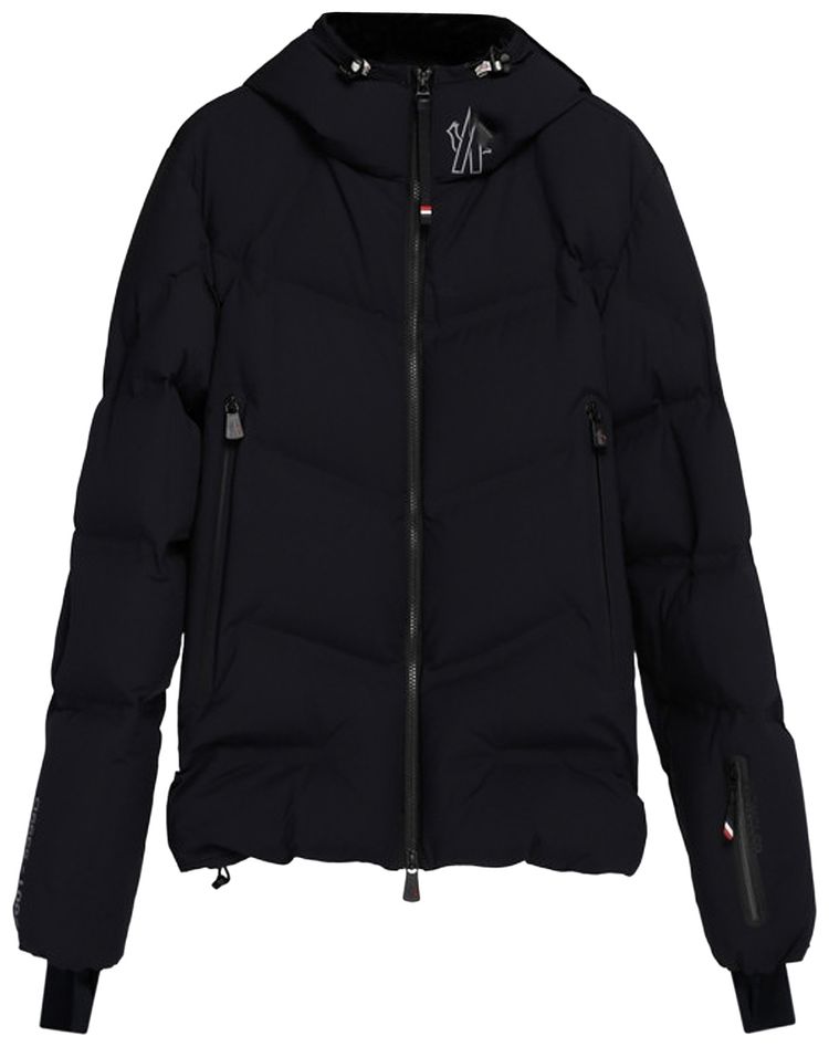 Moncler Arcesaz Hooded Jacket Black