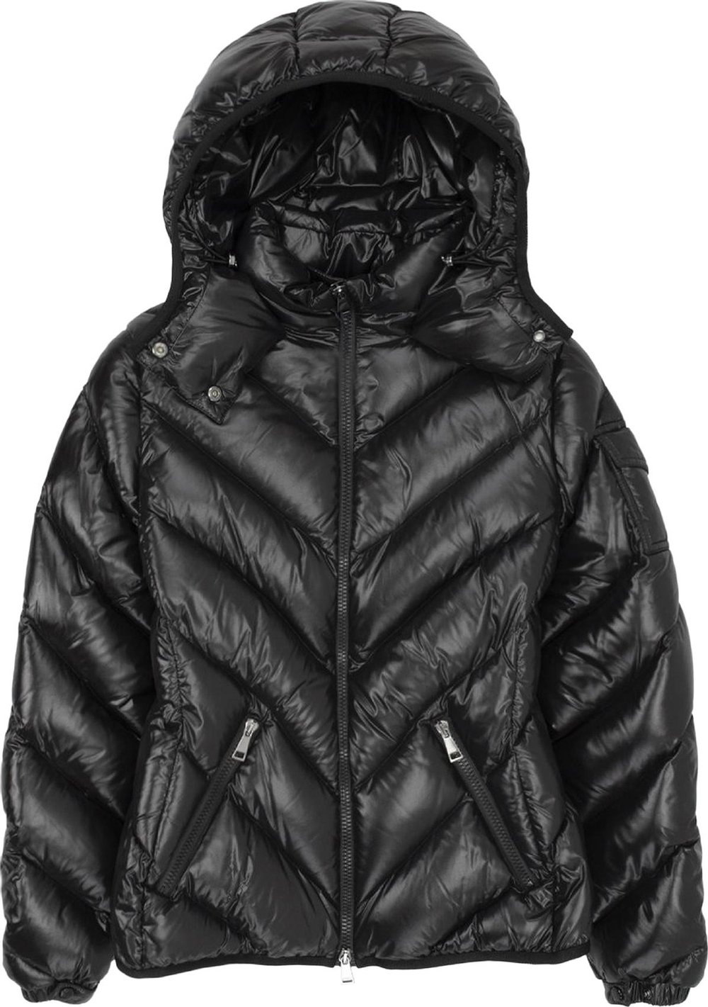 Buy Moncler Brouel Shiny Puffer Jacket Black 1a001 14 C0064 999 Goat