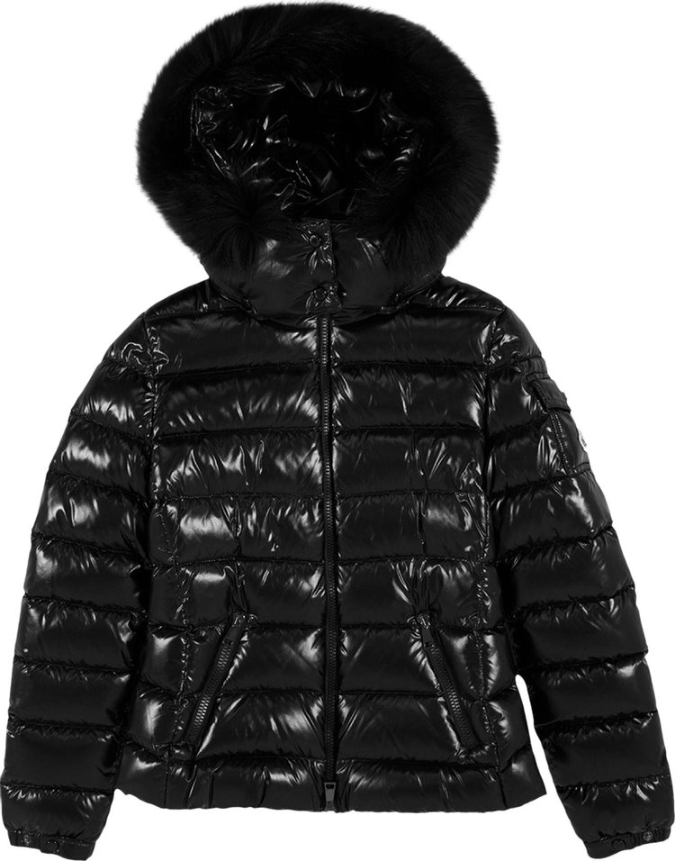Moncler Badyfur Jacket With Fur Collar 'Black'