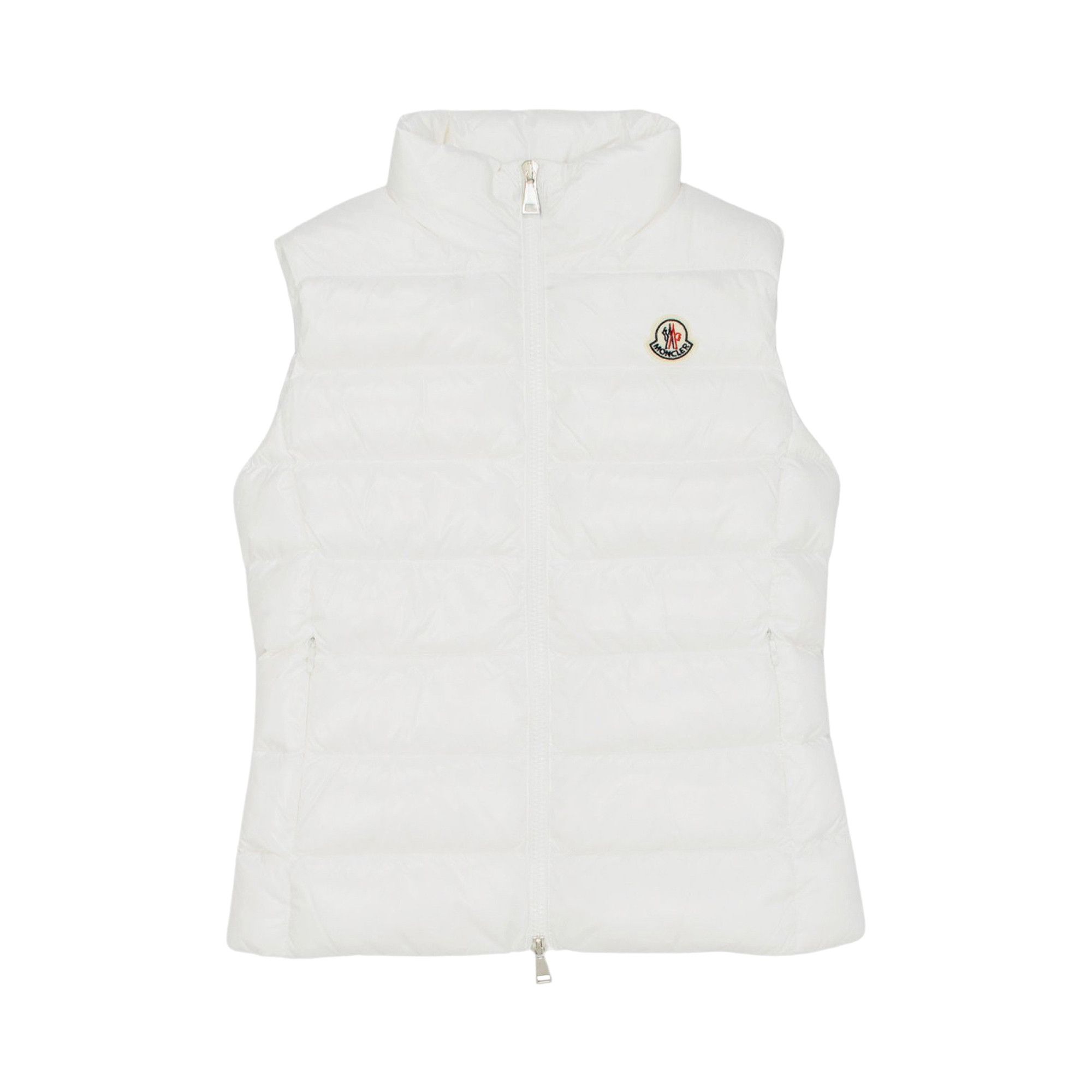 white moncler vest
