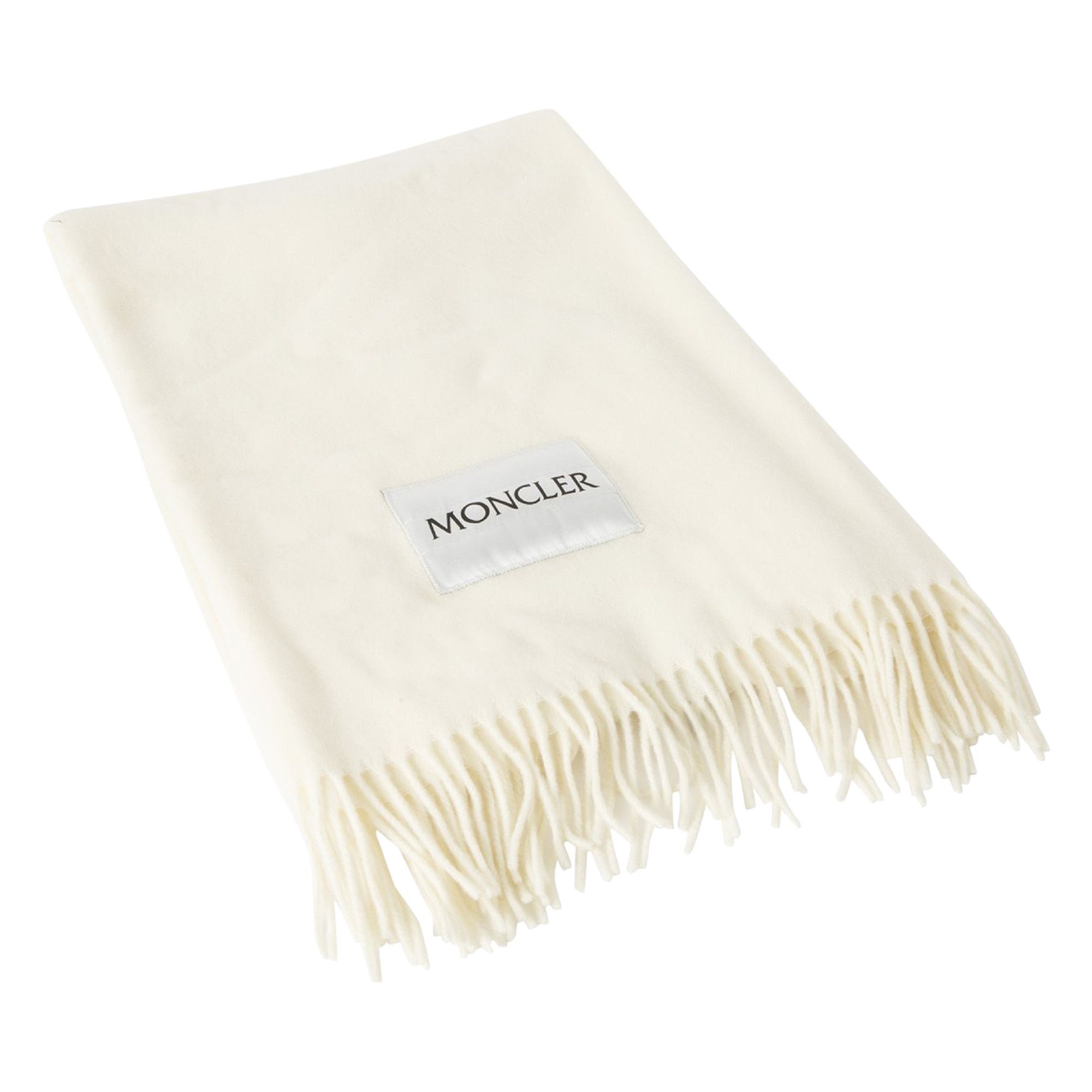 Moncler scarf white 2025