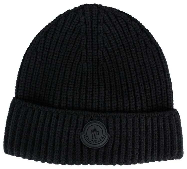 Moncler Knitted Hat Black