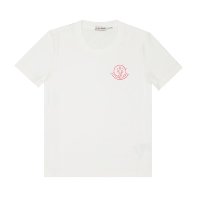 Moncler T-Shirt 'White/Pink'