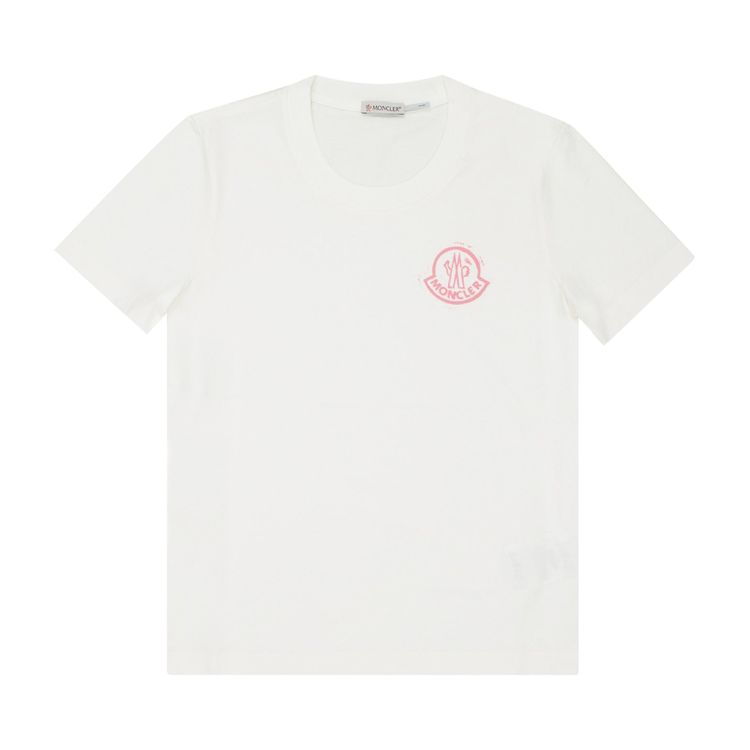Moncler T Shirt WhitePink