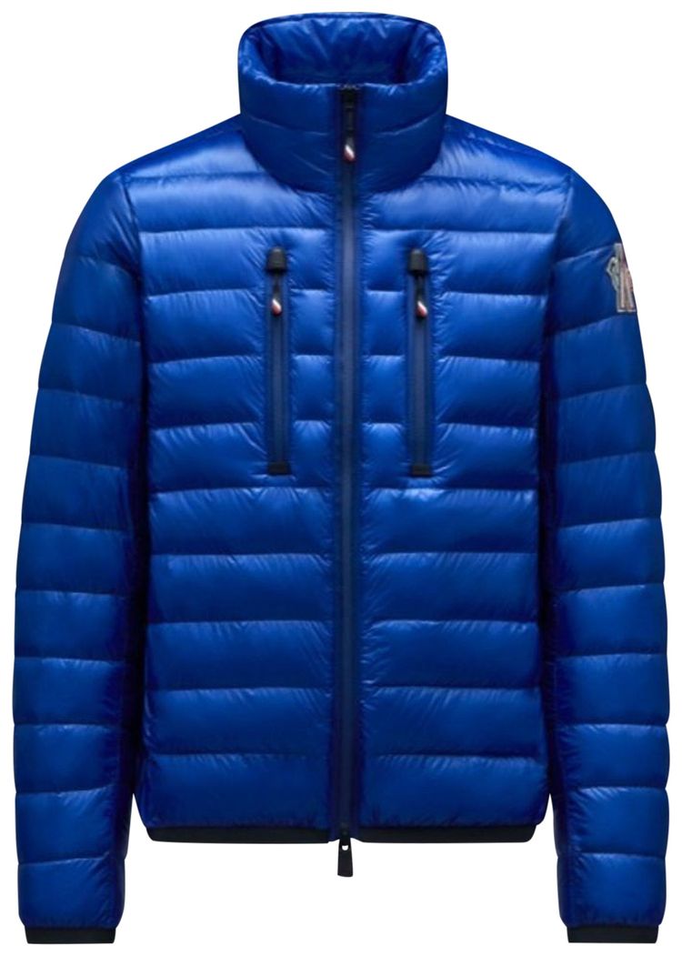 Moncler Hers Shiny Jacket Blue