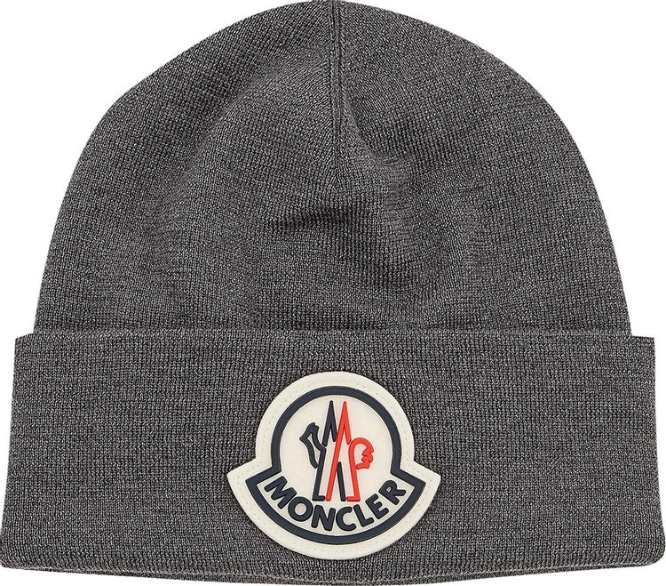 Moncler Giant Logo Hat 'Grey'