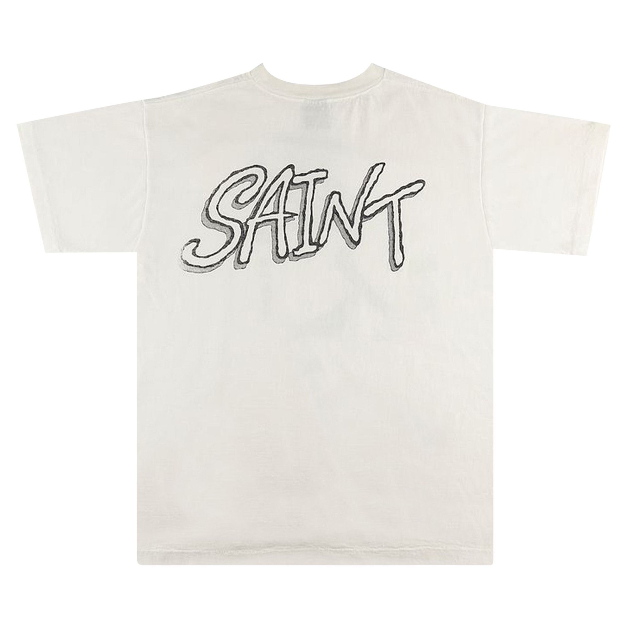 Buy SAINT Mxxxxxx T-Shirt 'White' - SM A21 0000 012 | GOAT