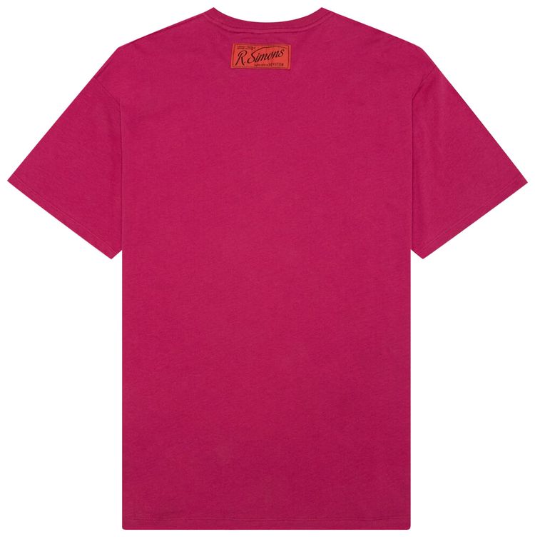 Raf Simons Blair Nebraska Big Fit T Shirt Fuchsia