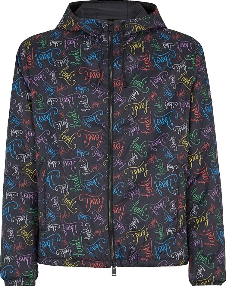 Fendi x Noel Fielding Print Reversible Jacket 'Nero'