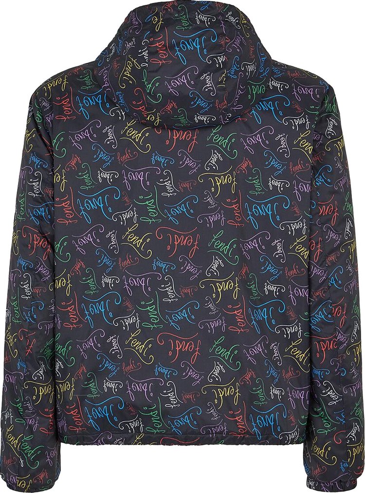 Fendi x Noel Fielding Print Reversible Jacket Nero