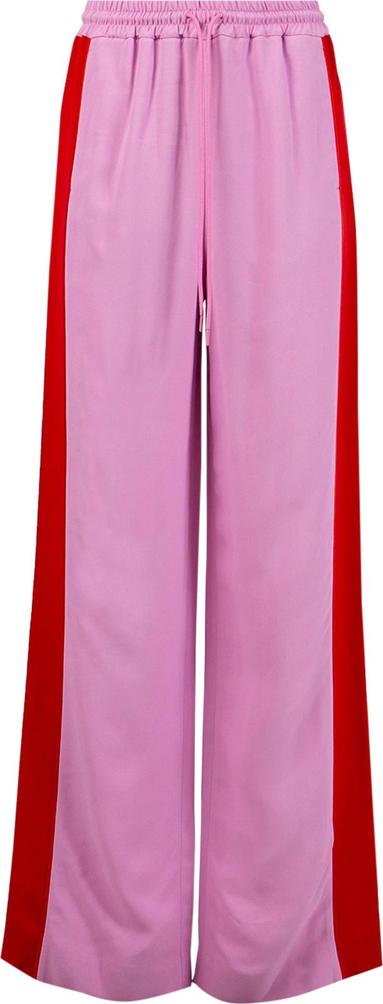Burberry Side Stripe Wide Leg Pant 'Primrose Pink'