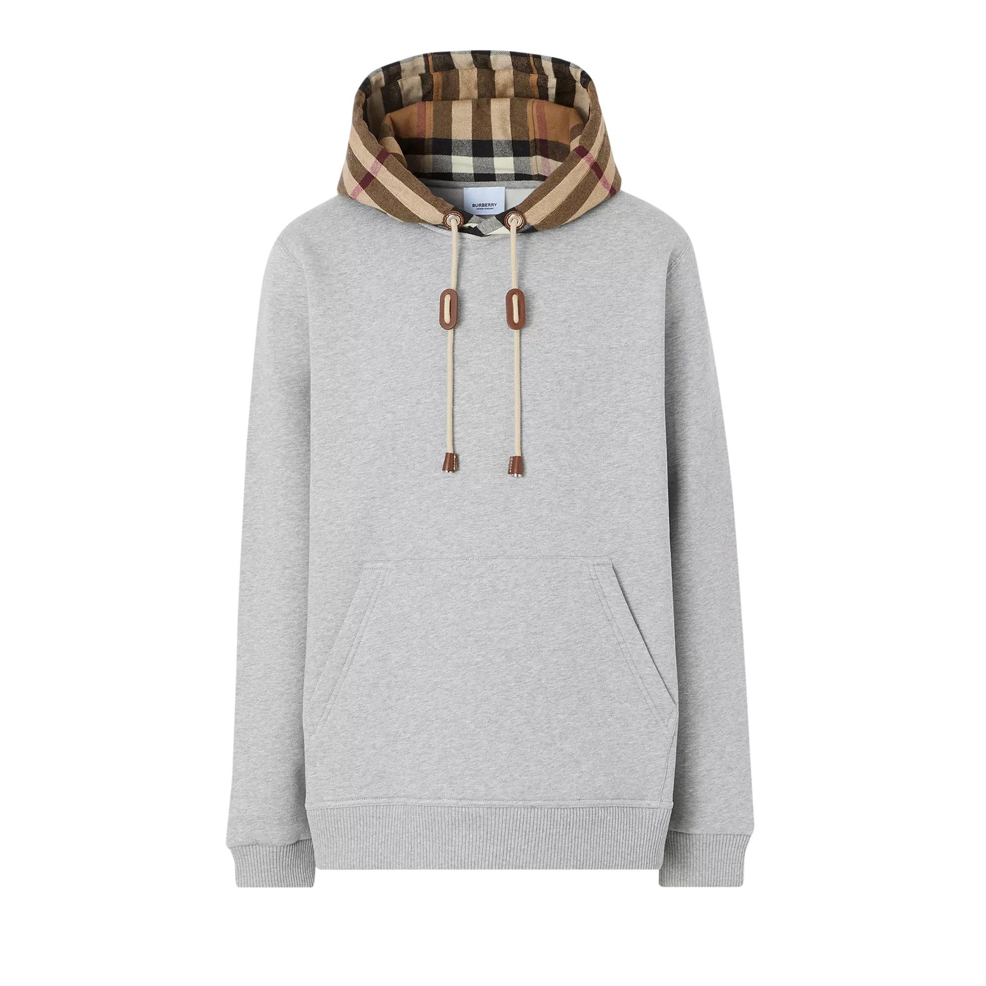 Burberry hoodie sale womens grey