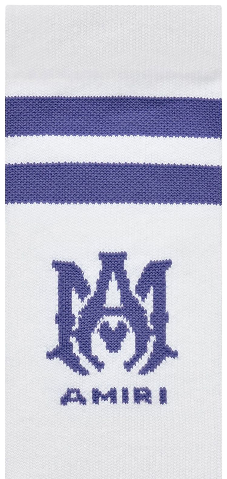 Amiri Ribbed Ma Sock Surf Blue