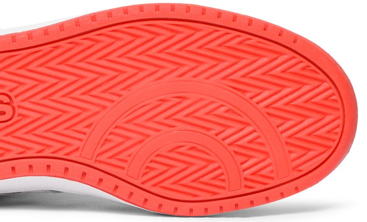 Adidas Hoops 20 Mid J Black Hi Res Red