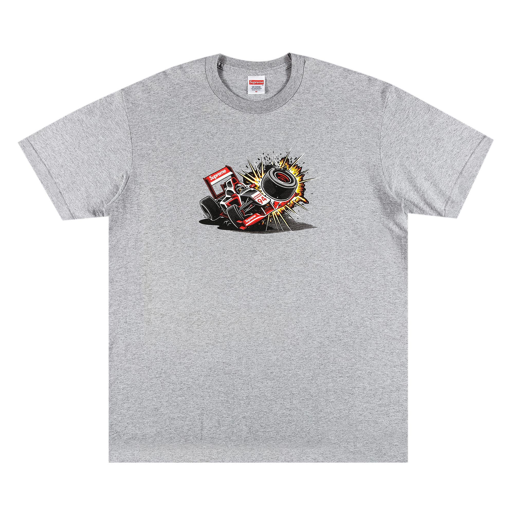 Supreme Crash Tee 'Heather Grey'