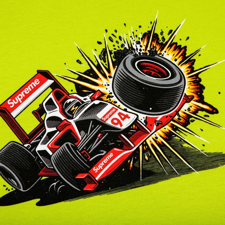 Supreme Crash Tee Bright Green